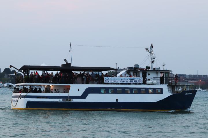 a large ship in a body of water