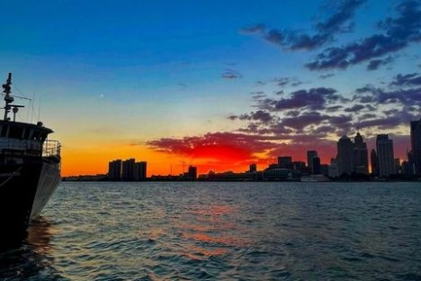 a large ship in a body of water