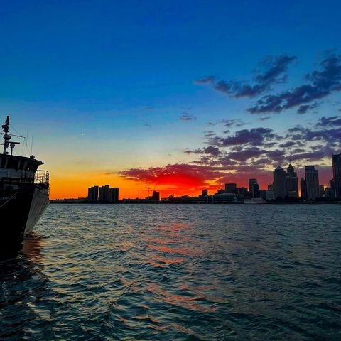 a large ship in a body of water