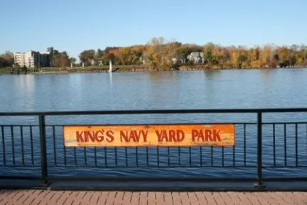 a bridge over a body of water