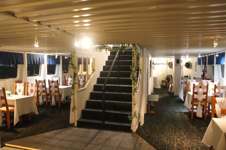 a group of people in a room