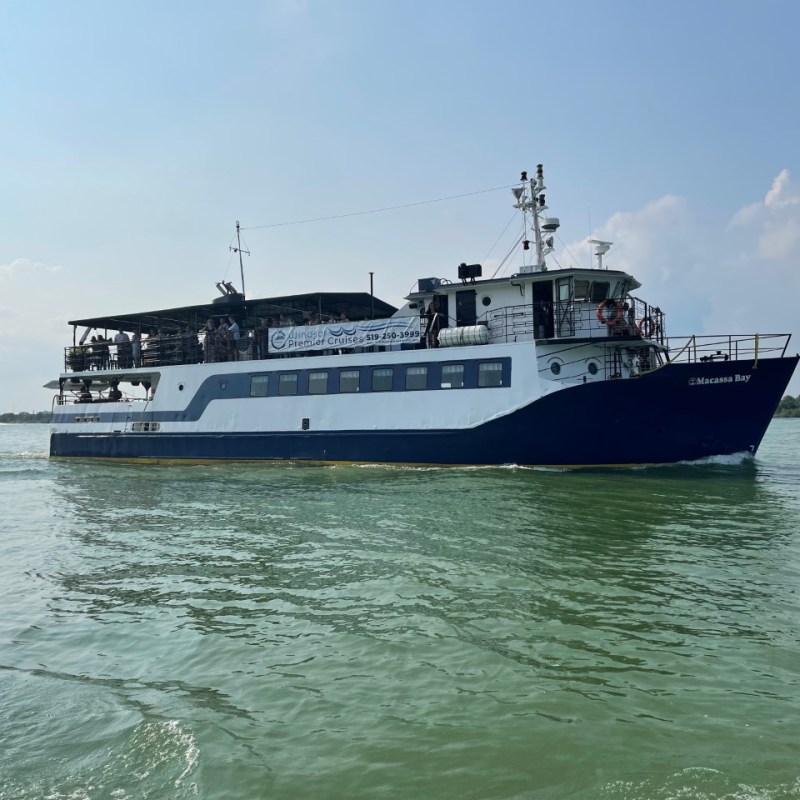 a large ship in a body of water