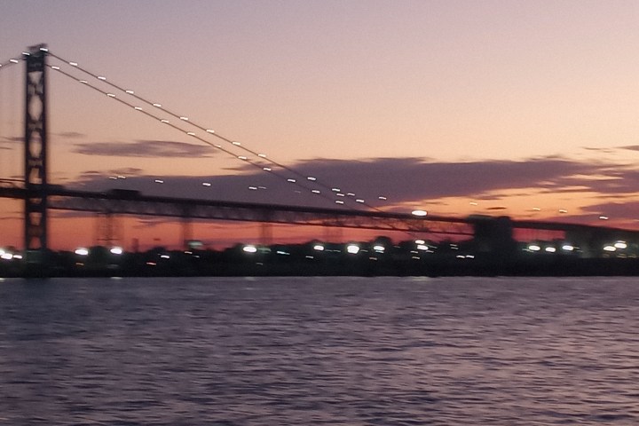 a large bridge over a body of water