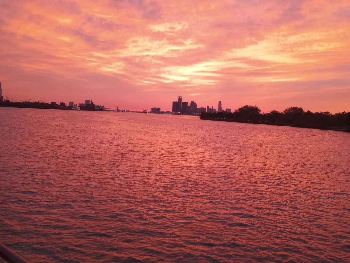 a large body of water