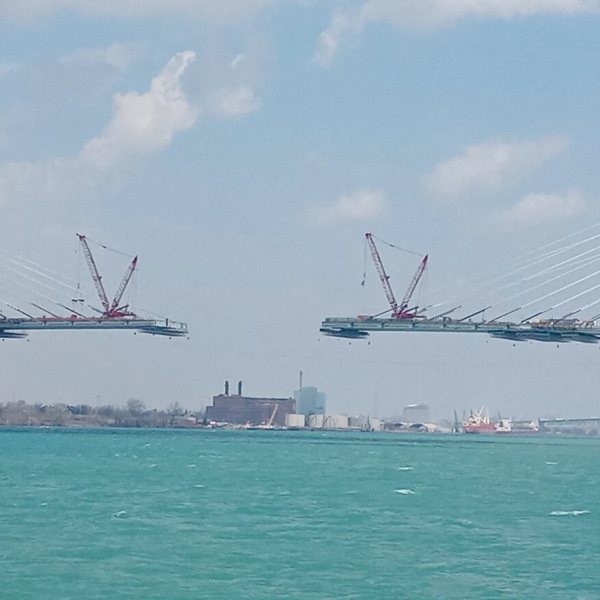 a large ship in a body of water